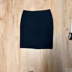 Escada Navy Pencil Skirt